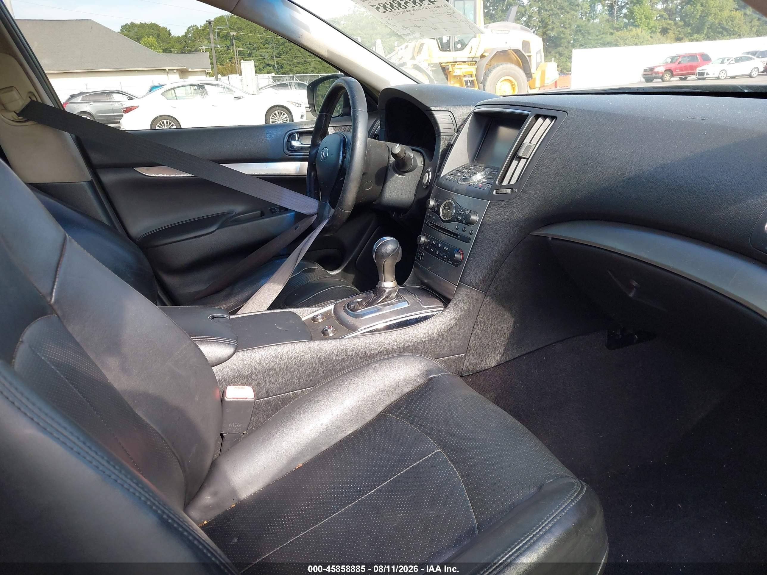 2015 Infiniti Q40   Gray vin: JN1CV6AP0FM501326