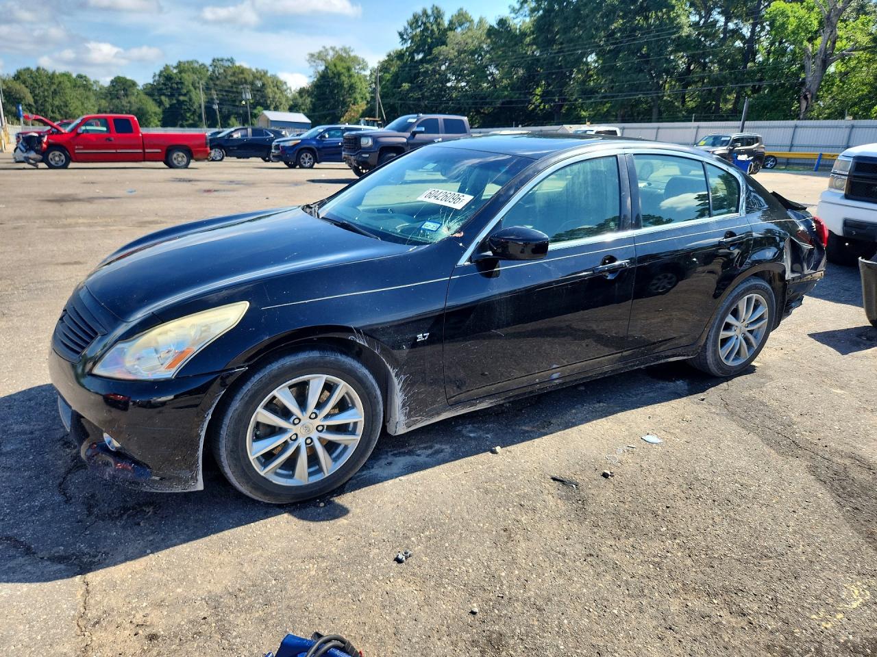 2015 Infiniti Q40 Черный vin: JN1CV6AP0FM501701