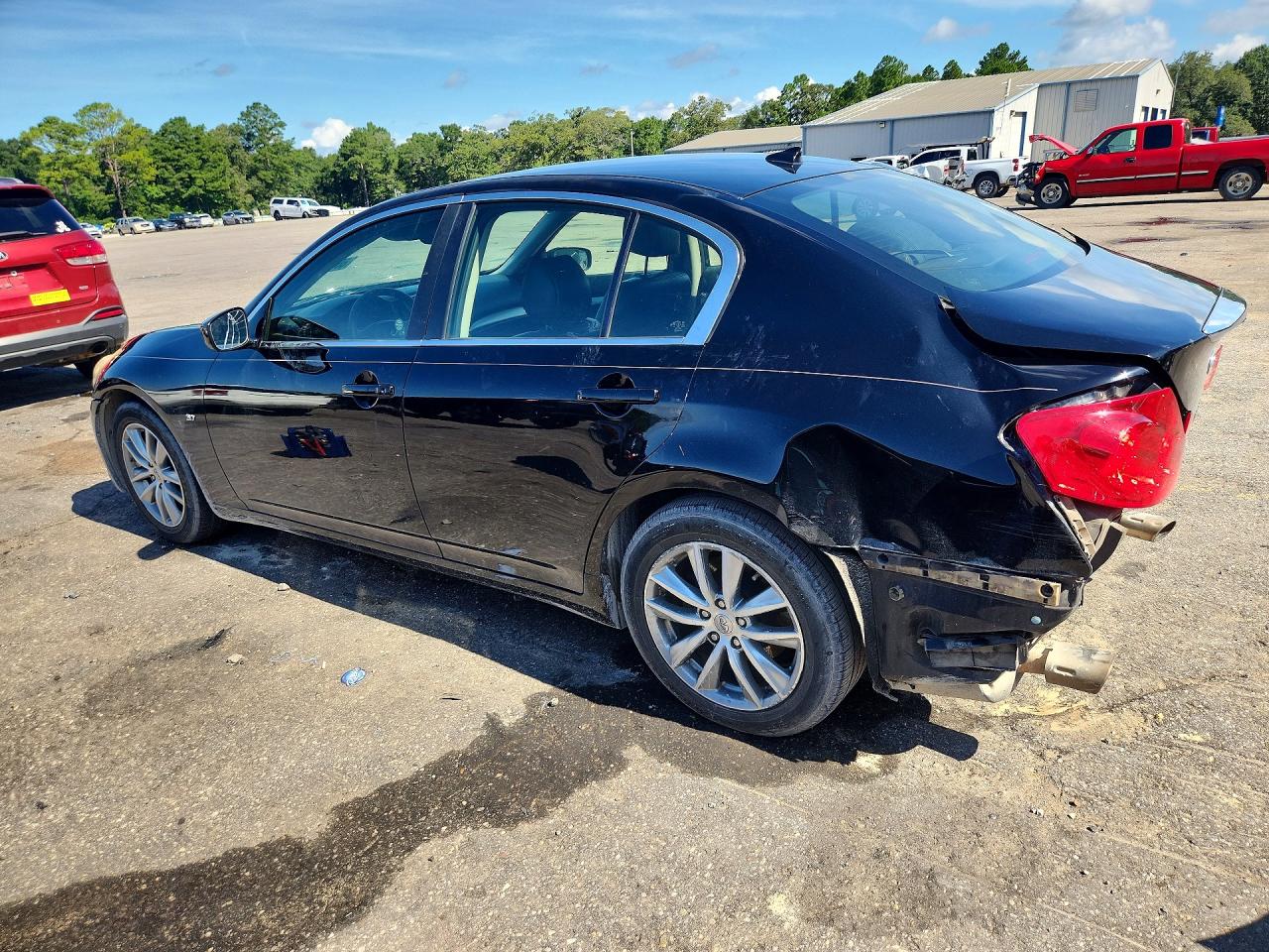 2015 Infiniti Q40 Black vin: JN1CV6AP0FM501701