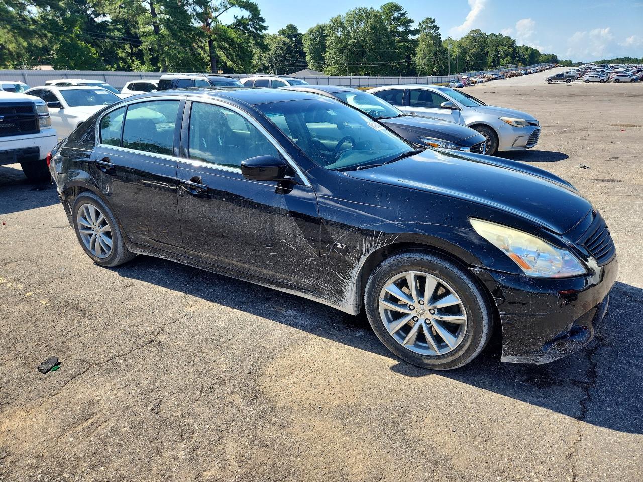 2015 Infiniti Q40 Black vin: JN1CV6AP0FM501701
