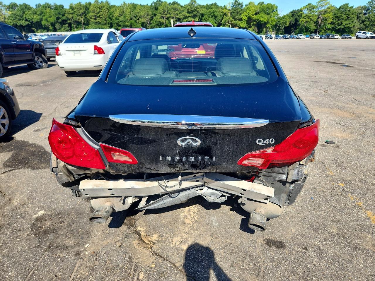 2015 Infiniti Q40 Black vin: JN1CV6AP0FM501701