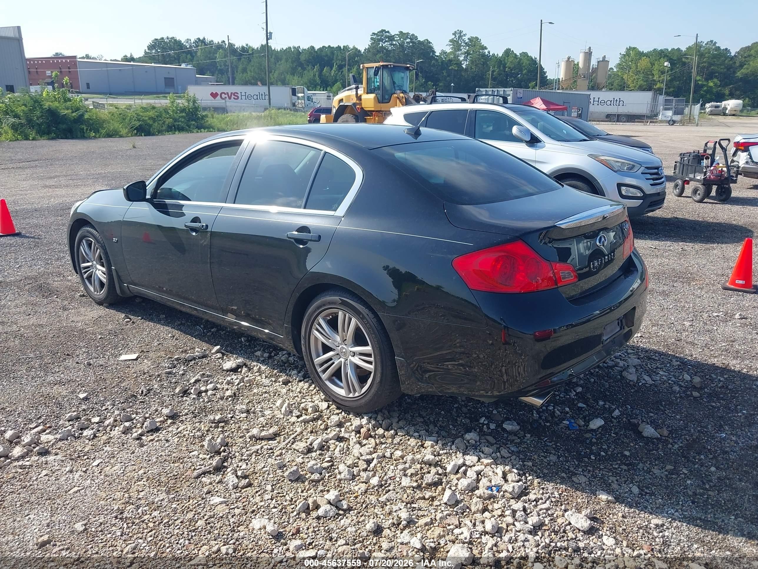 2015 Infiniti Q40   Black vin: JN1CV6AP0FM501892