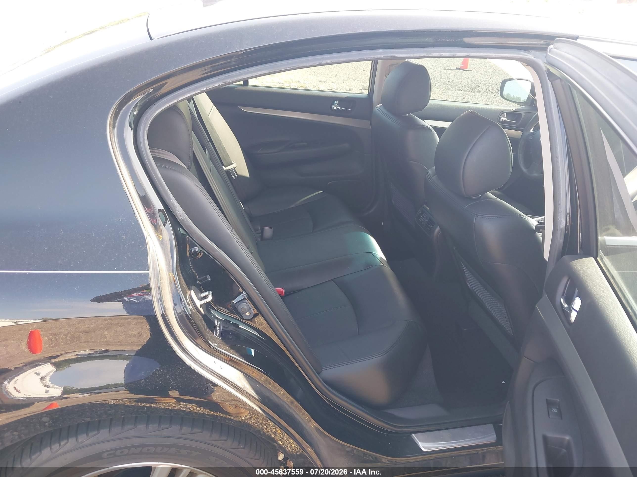 2015 Infiniti Q40   Black vin: JN1CV6AP0FM501892