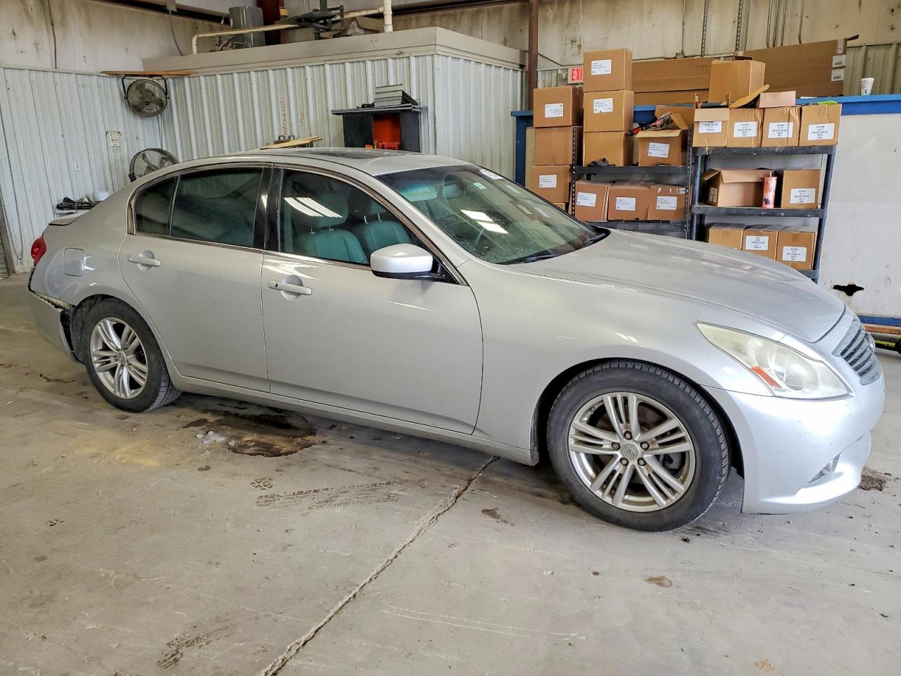2010 Infiniti G 37s Silver vin: JN1CV6AP1AM201819