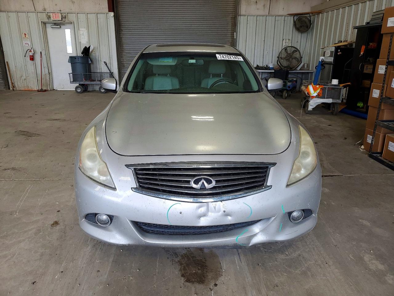 2010 Infiniti G 37s Silver vin: JN1CV6AP1AM201819