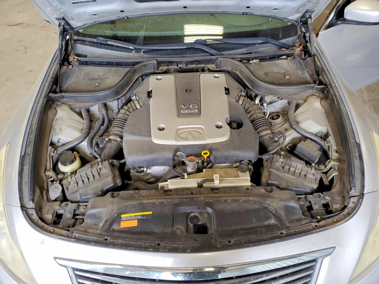 2010 Infiniti G 37s Silver vin: JN1CV6AP1AM201819