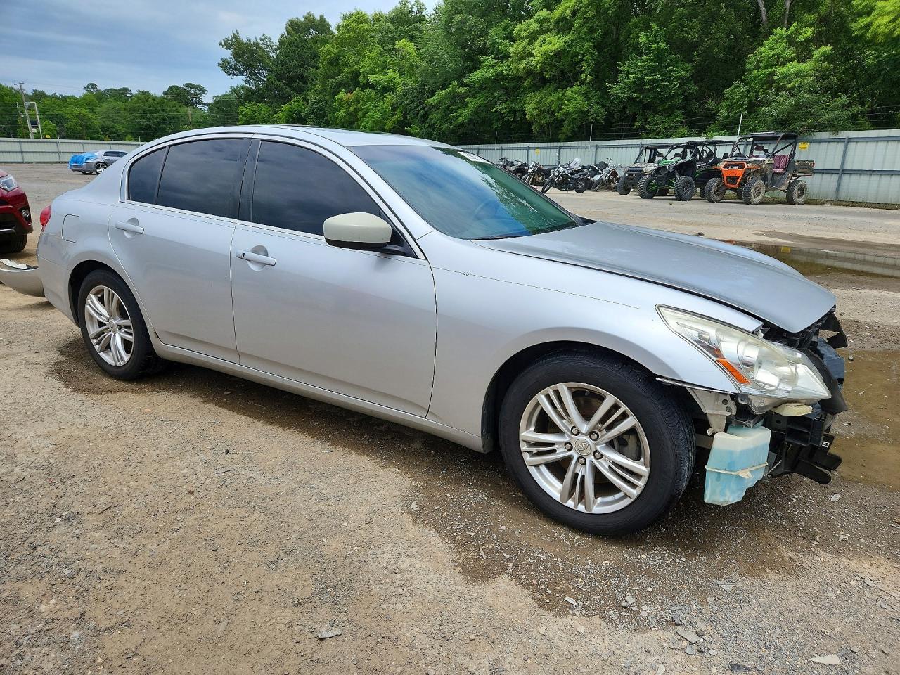 2010 Infiniti G37 Sedan Base Silver vin: JN1CV6AP1AM402913