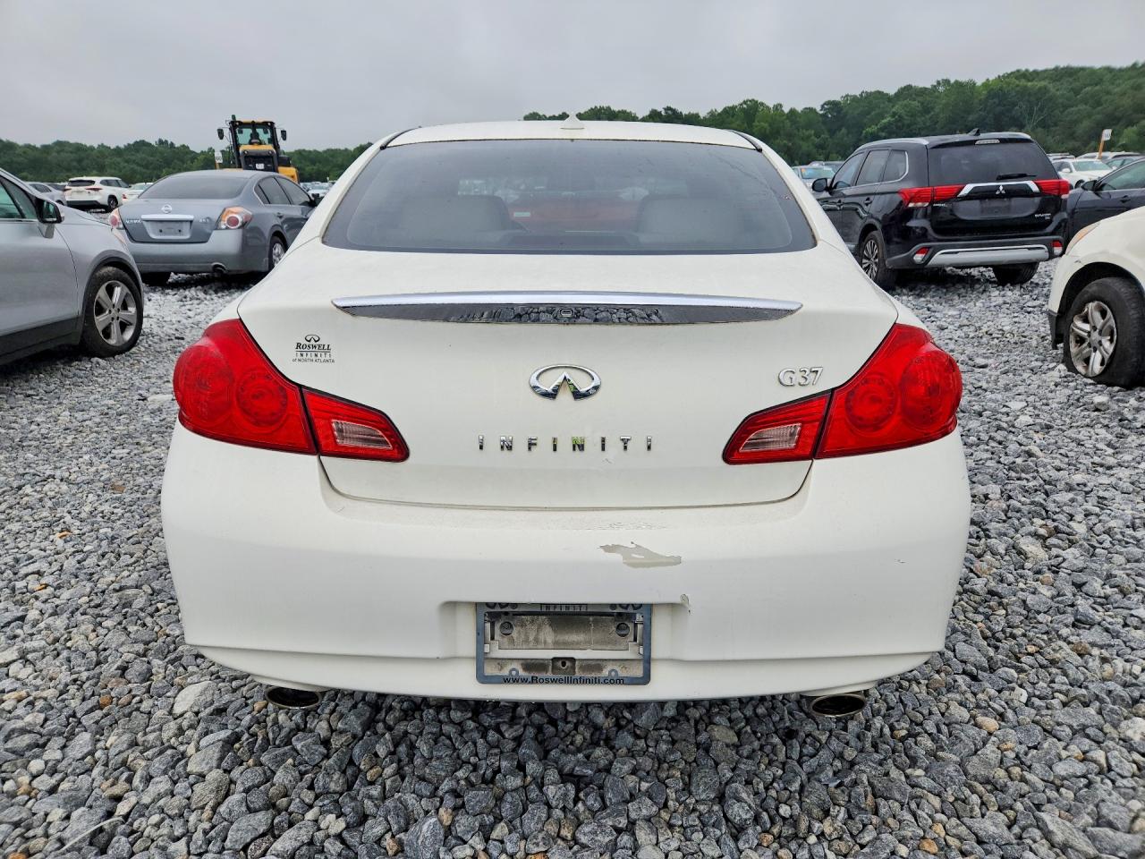 2010 Infiniti G37 Sedan Base White vin: JN1CV6AP1AM406041