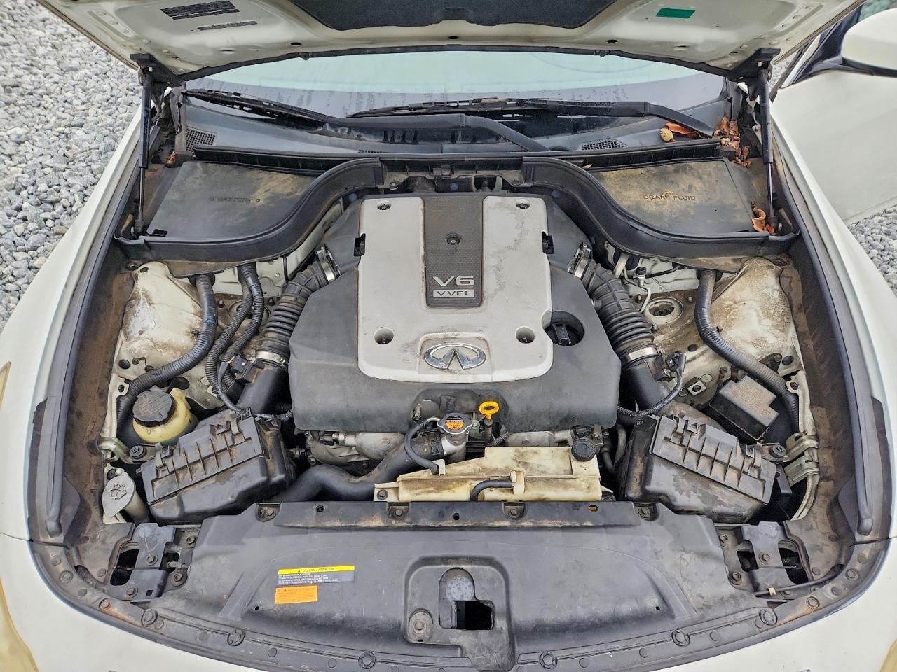 2010 Infiniti G37 Sedan Base White vin: JN1CV6AP1AM406041