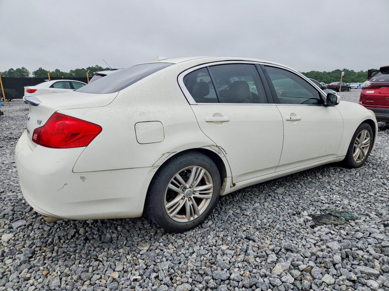 2010 Infiniti G37 Sedan Base White vin: JN1CV6AP1AM406041