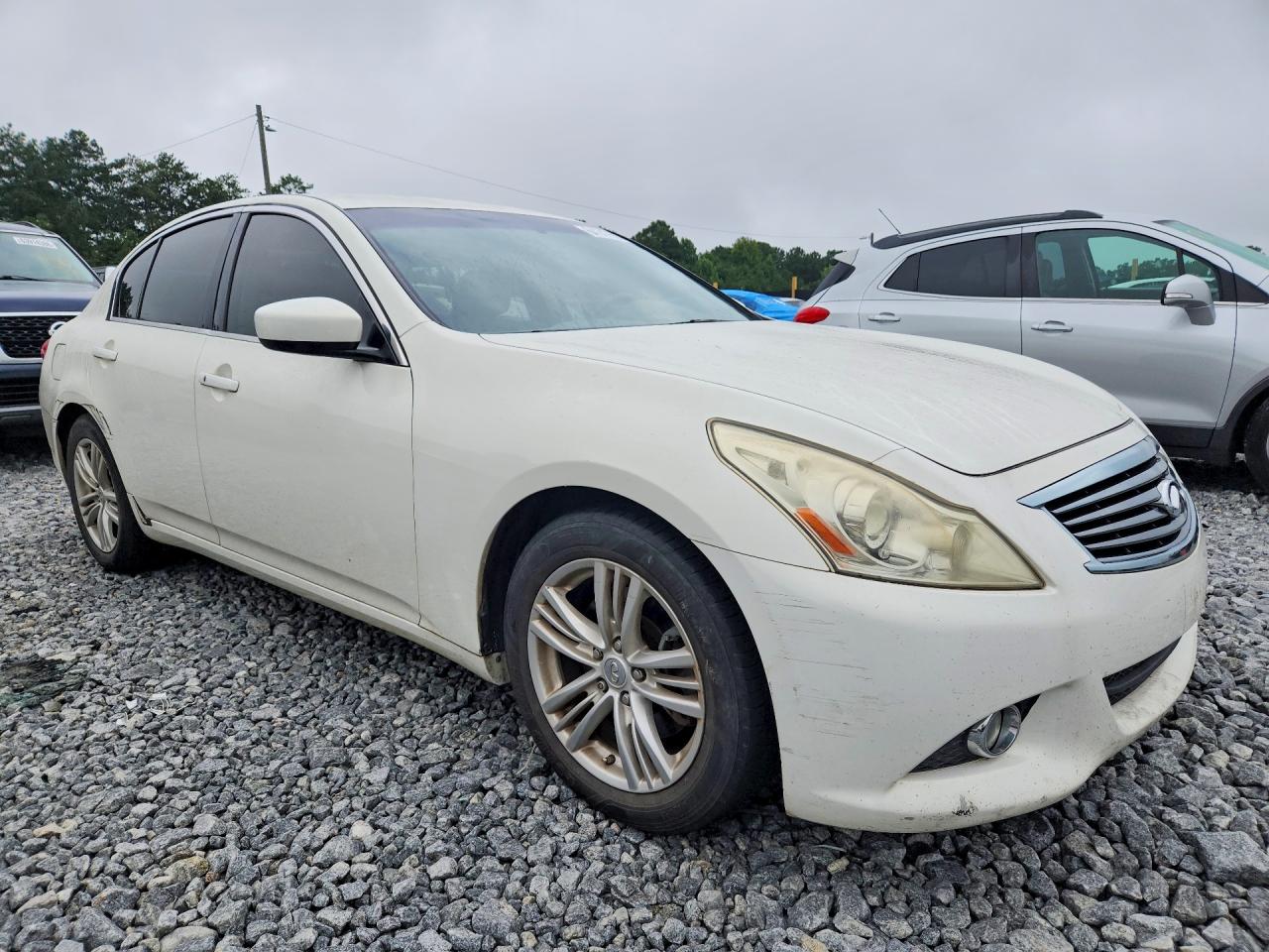 2010 Infiniti G37 Sedan Base White vin: JN1CV6AP1AM406041