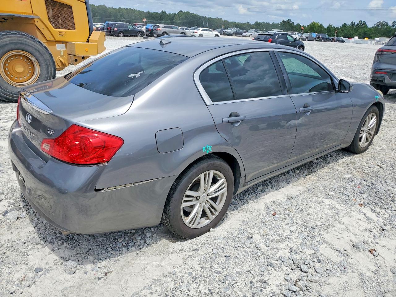 2010 Infiniti G37 Sedan Base Gray vin: JN1CV6AP1AM407254