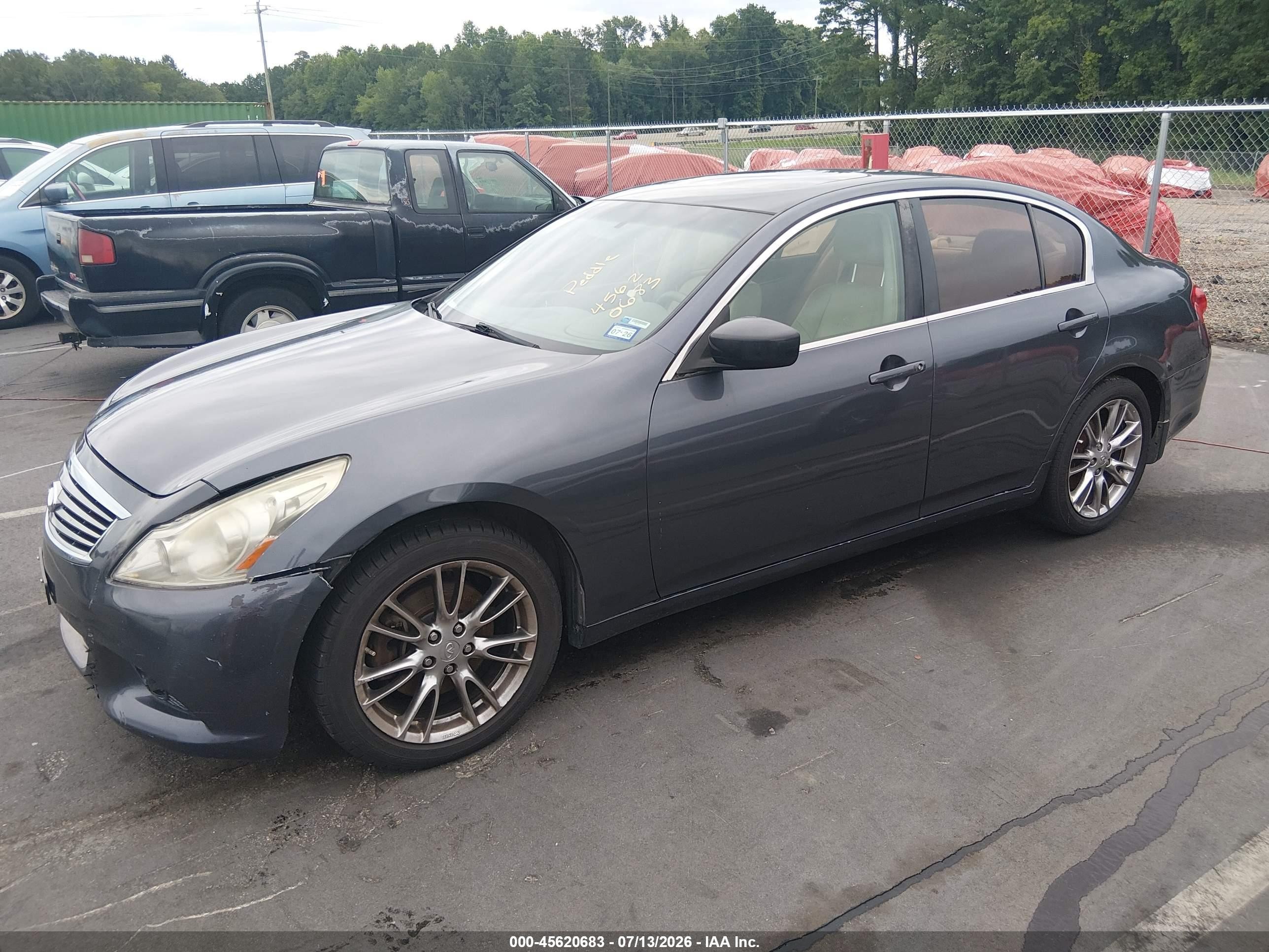 2011 Infiniti G37 Journey Gray vin: JN1CV6AP1BM301386