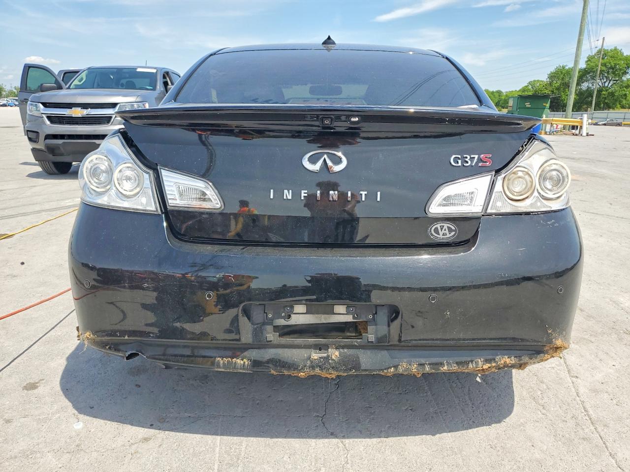 2011 Infiniti G37 Base/sport Black vin: JN1CV6AP1BM504861
