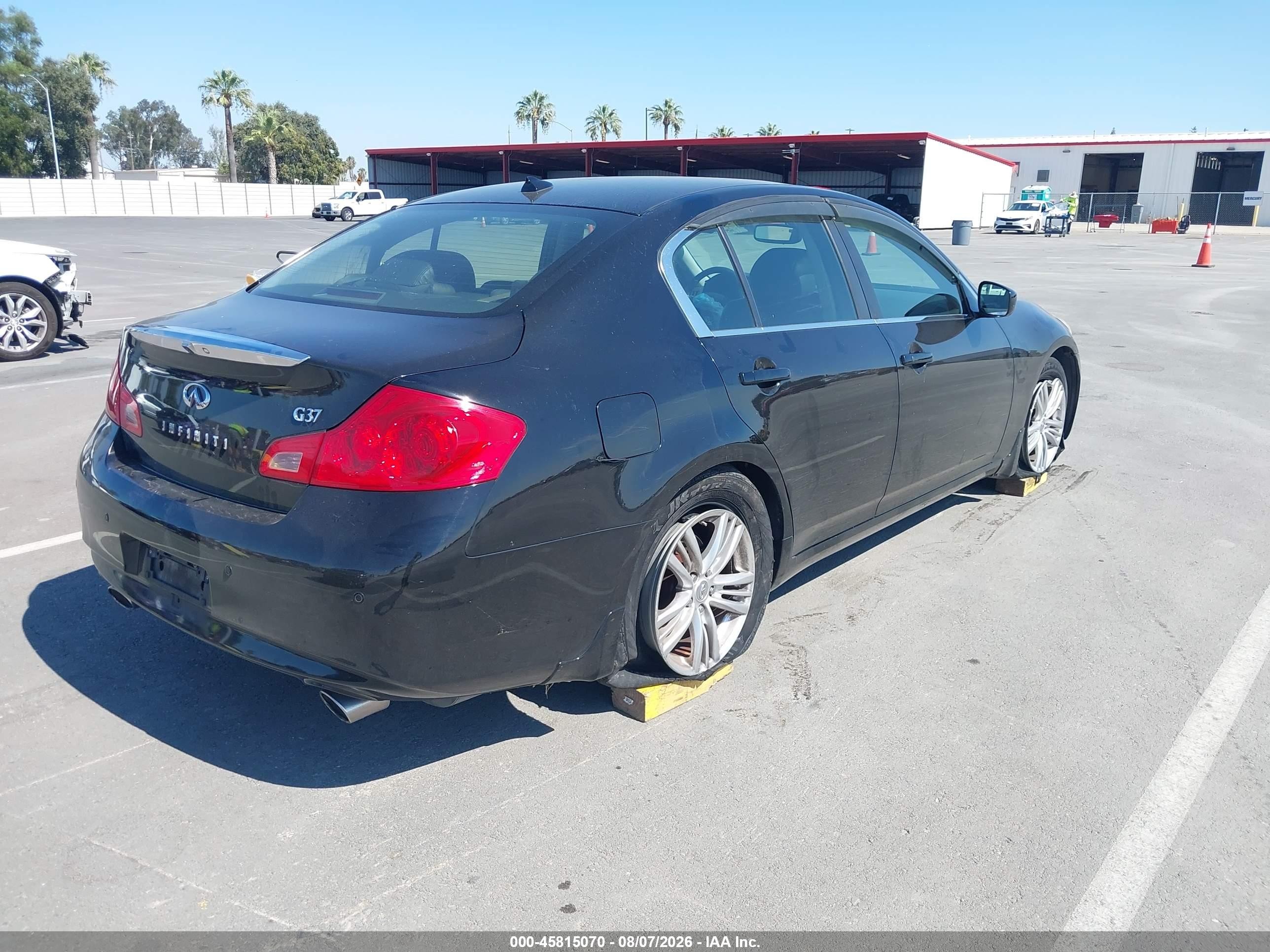 2011 Infiniti G37 Journey Black vin: JN1CV6AP1BM509526