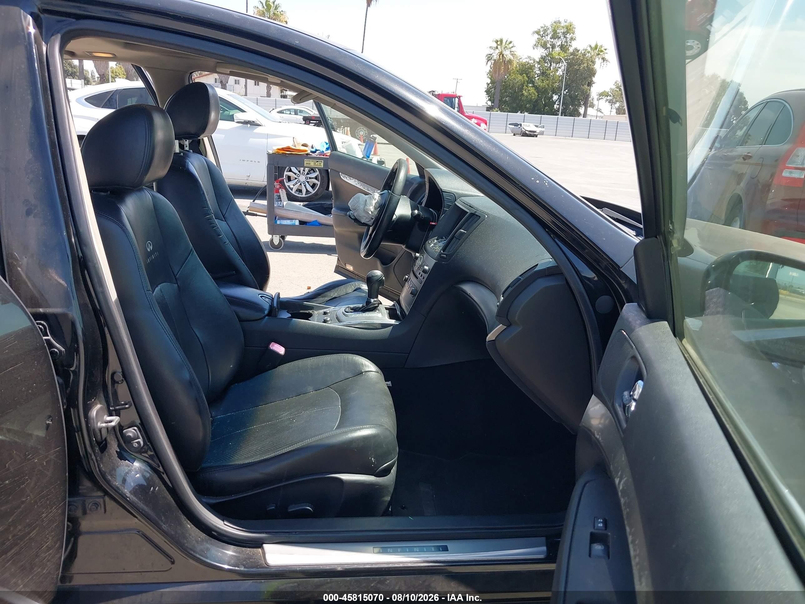 2011 Infiniti G37 Journey Black vin: JN1CV6AP1BM509526