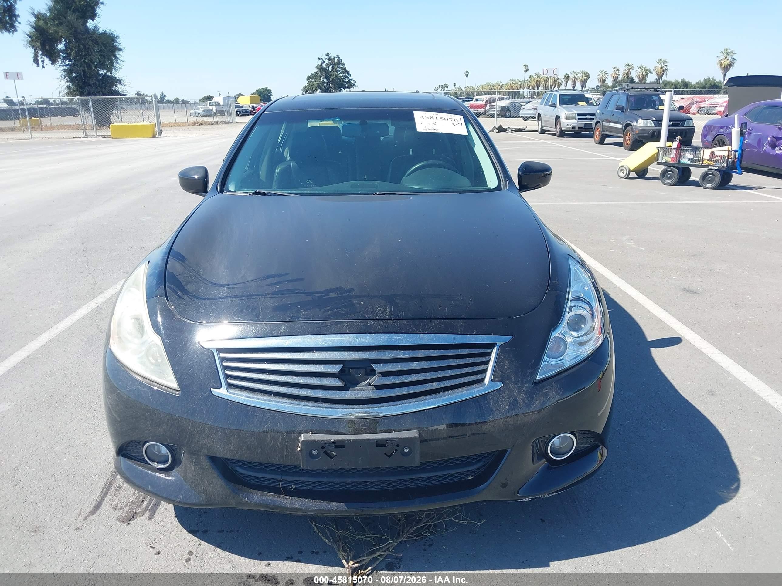 2011 Infiniti G37 Journey Black vin: JN1CV6AP1BM509526