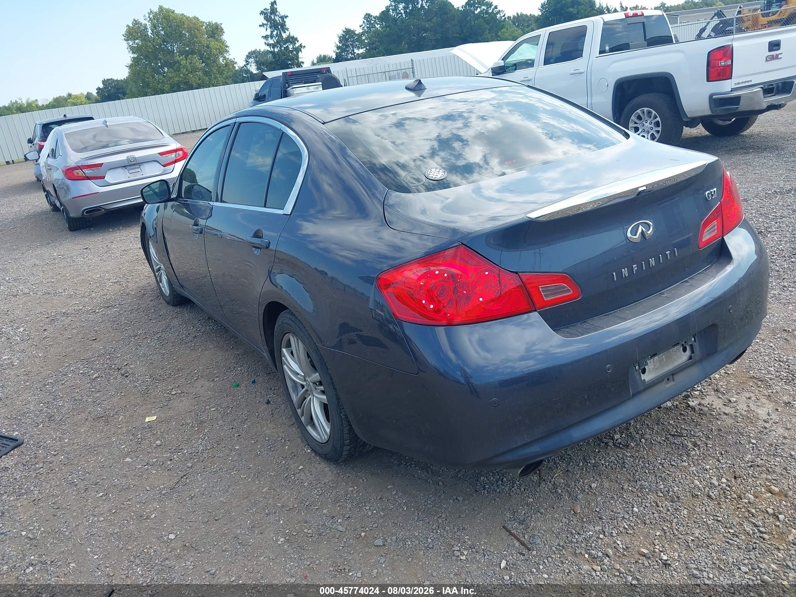 2011 Infiniti G37 Journey Gray vin: JN1CV6AP1BM510305