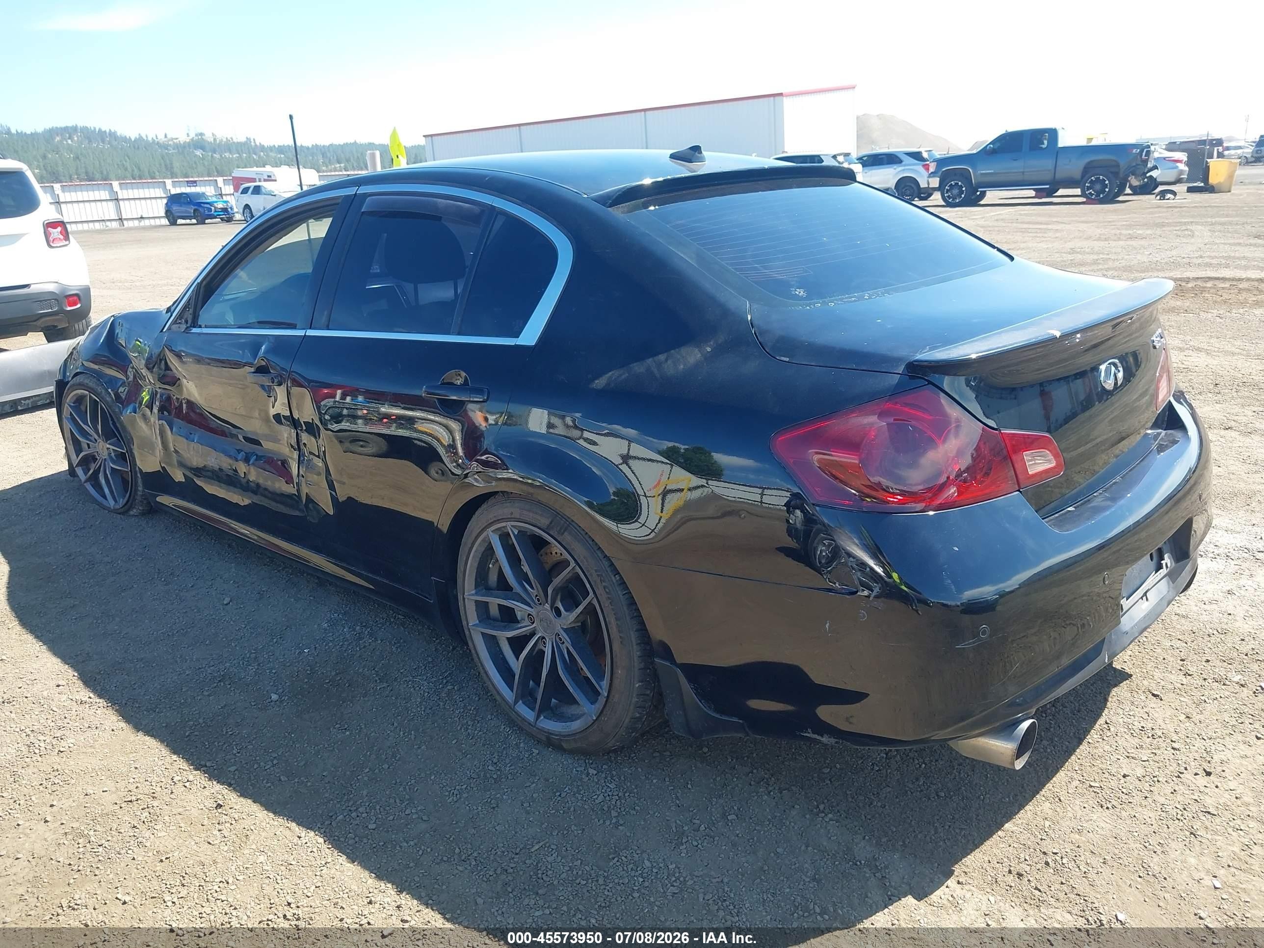 2012 Infiniti G37 Limited Edition Black vin: JN1CV6AP1CM620661