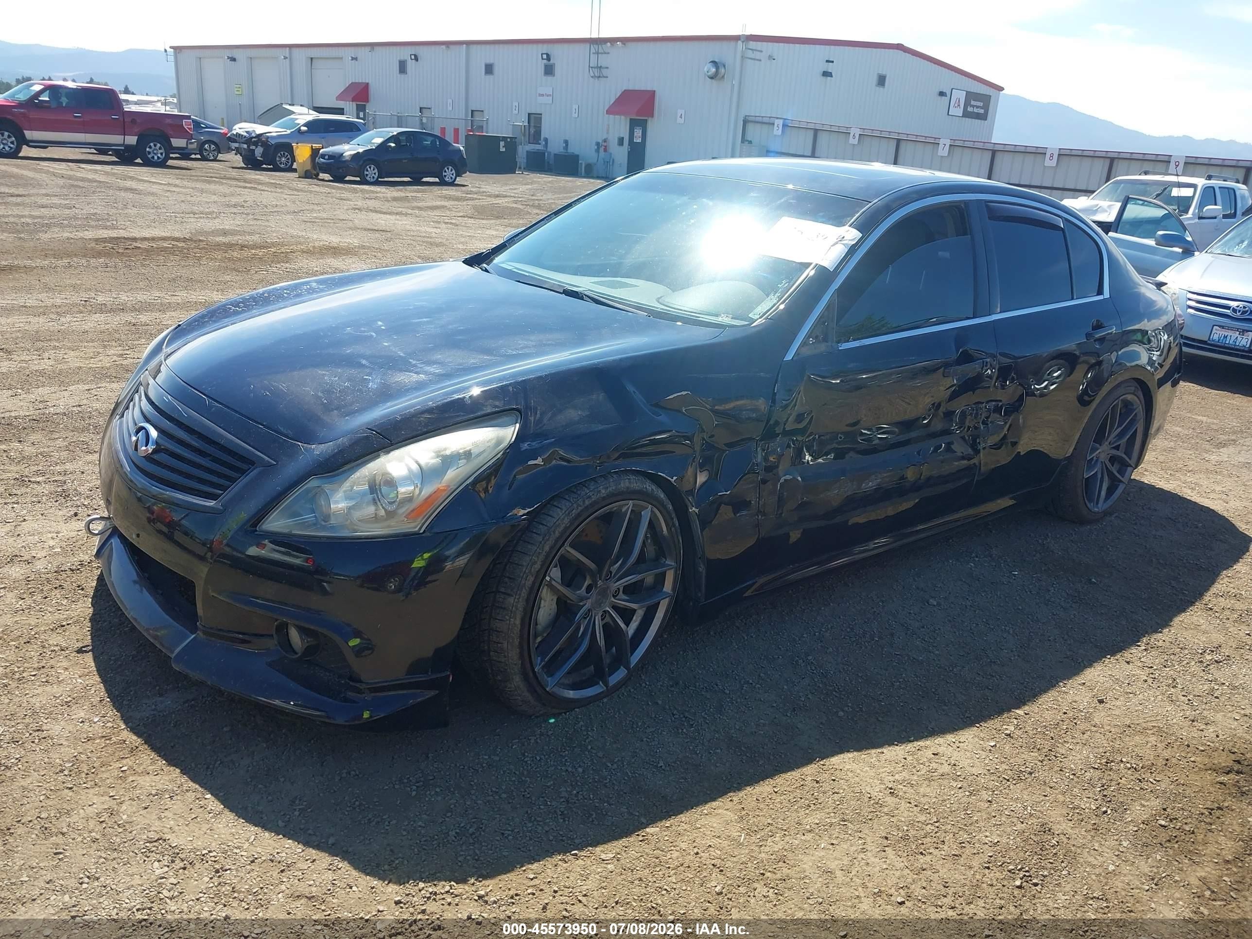 2012 Infiniti G37 Limited Edition Black vin: JN1CV6AP1CM620661