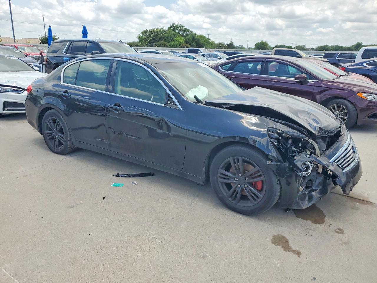 2010 Infiniti G37 Черный vin: JN1CV6AP1CM623544