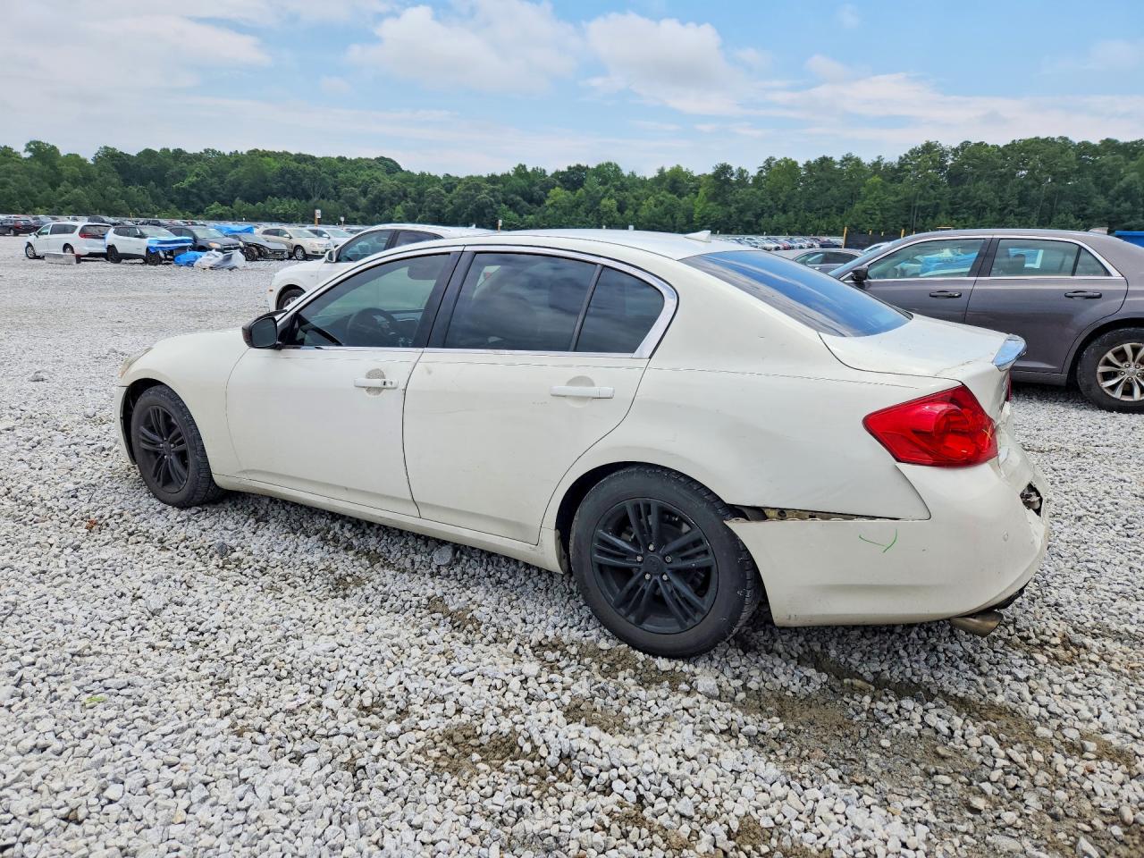 2012 Infiniti G37 Sedan Journey White vin: JN1CV6AP1CM628419