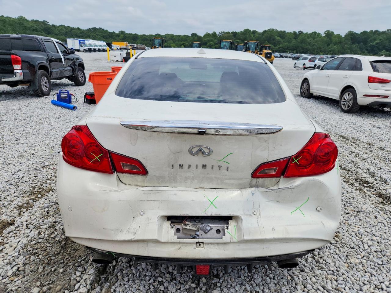 2012 Infiniti G37 Sedan Journey White vin: JN1CV6AP1CM628419