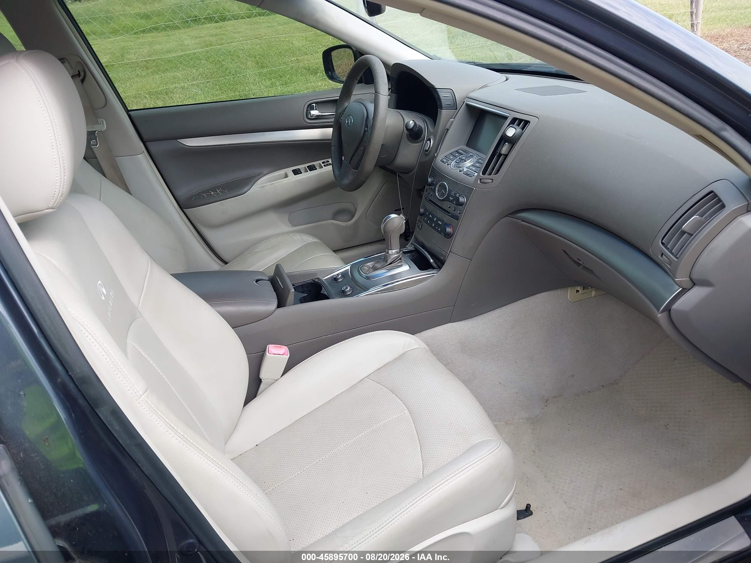 2012 Infiniti G37 Journey Gray vin: JN1CV6AP1CM930339