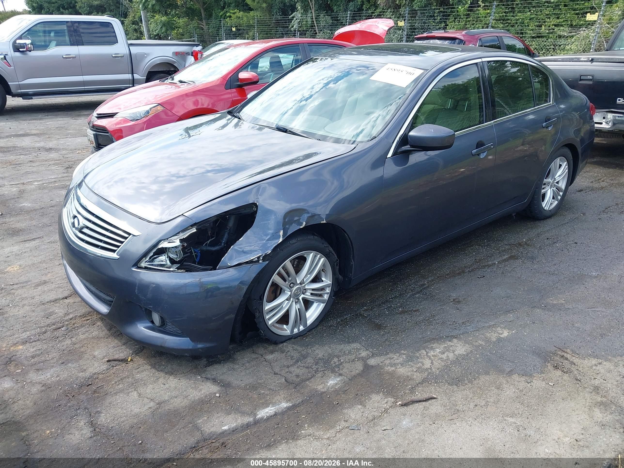 2012 Infiniti G37 Journey Gray vin: JN1CV6AP1CM930339