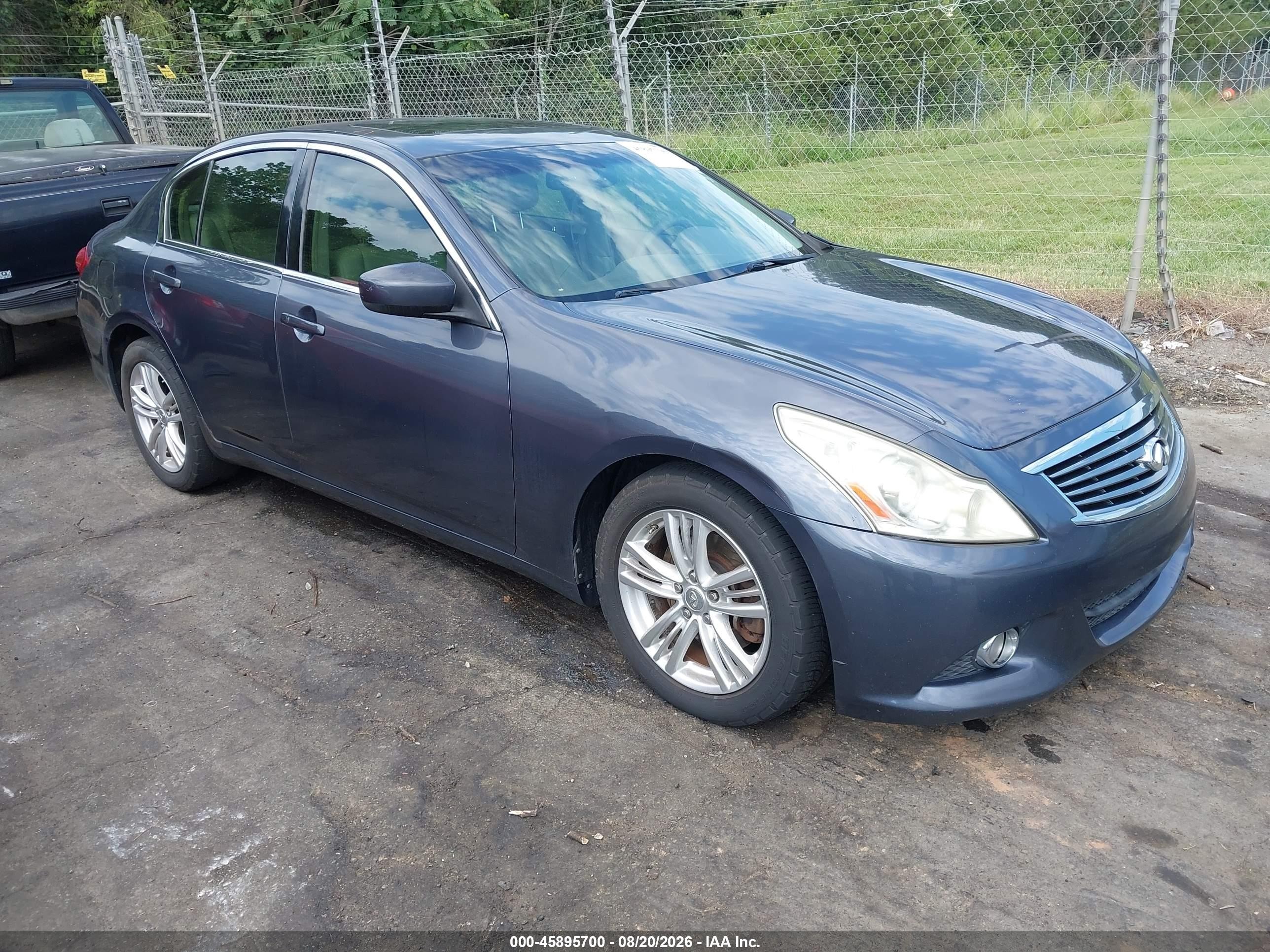 2012 Infiniti G37 Journey Gray vin: JN1CV6AP1CM930339