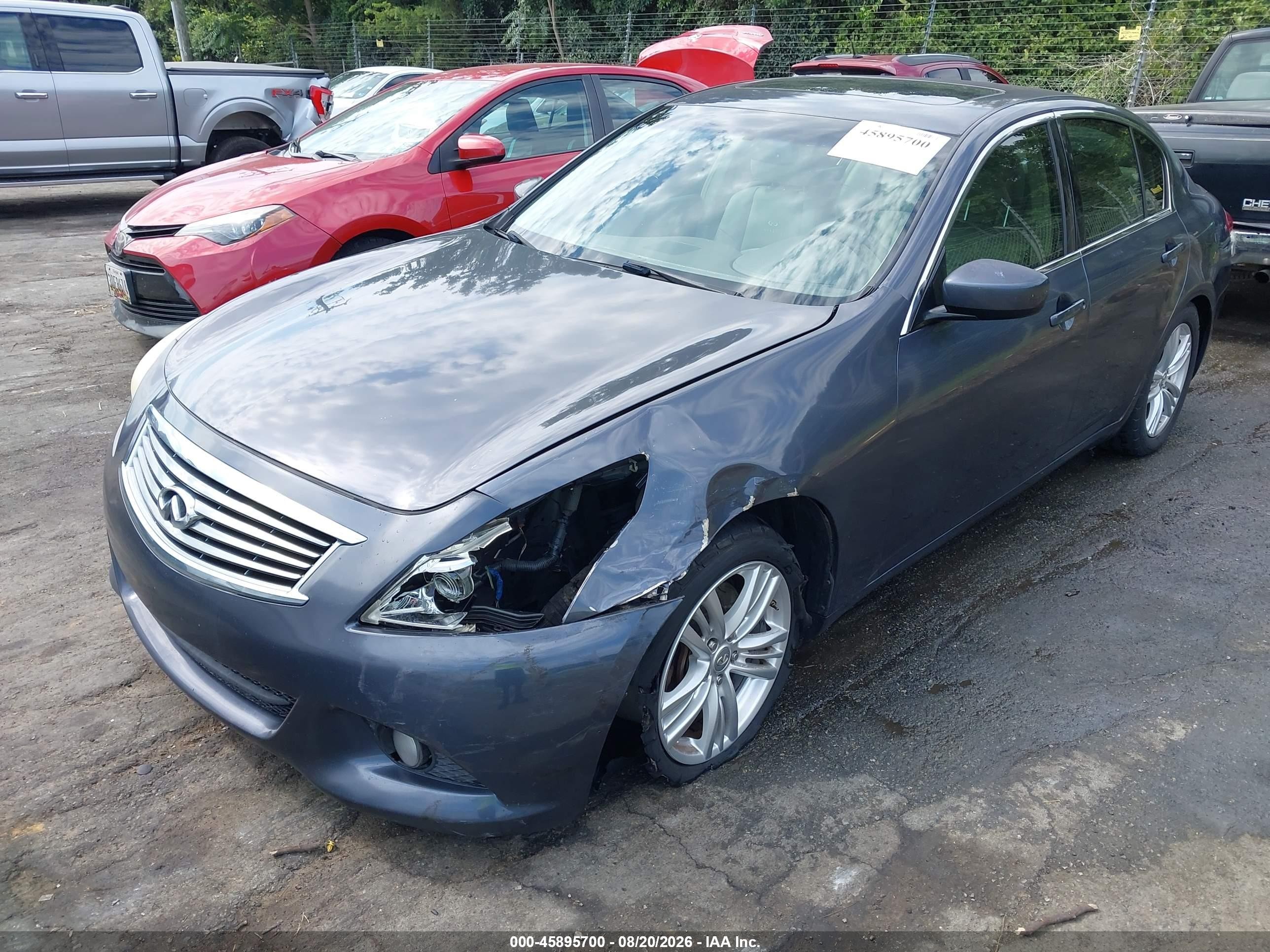 2012 Infiniti G37 Journey Gray vin: JN1CV6AP1CM930339