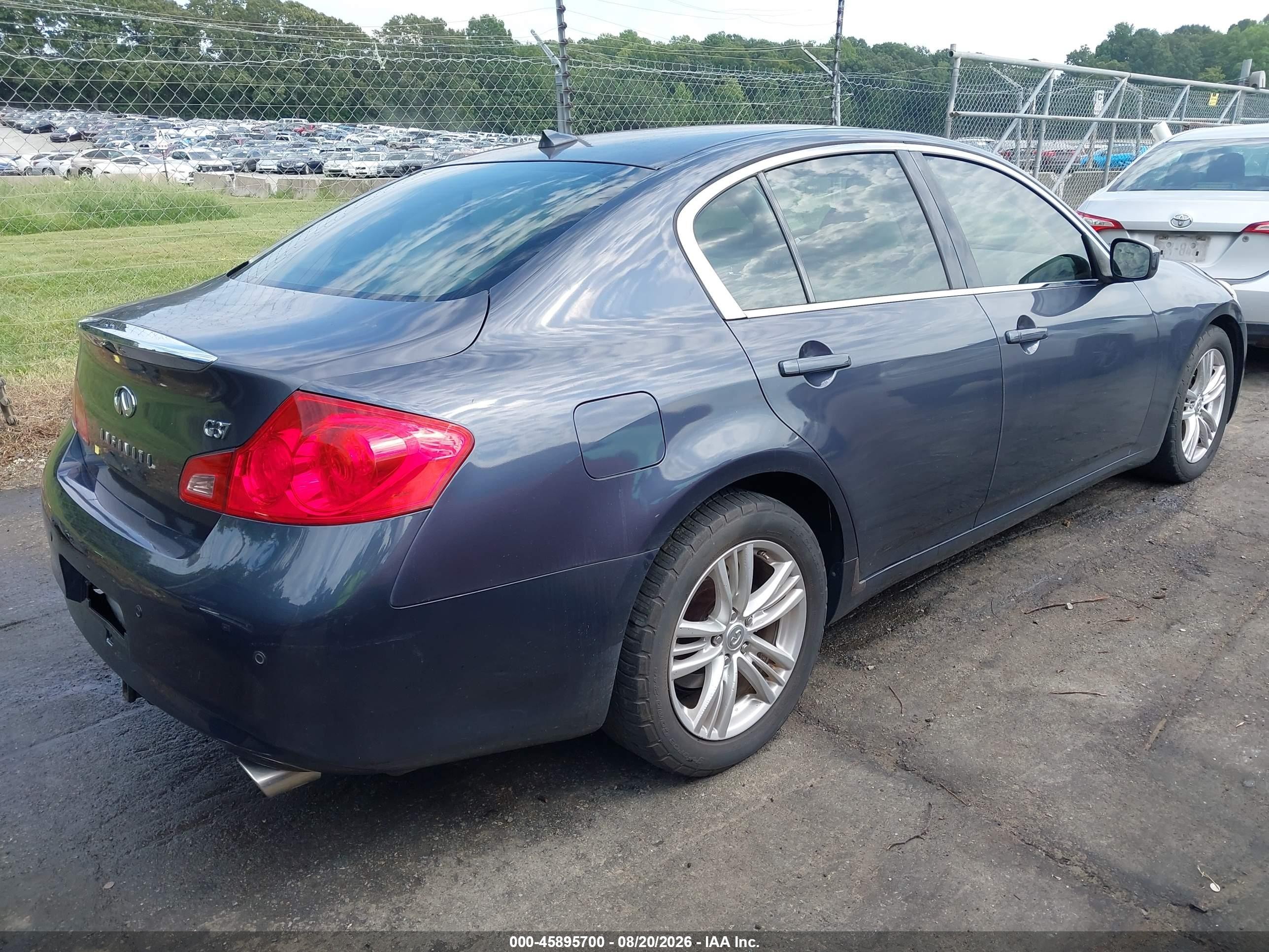2012 Infiniti G37 Journey Gray vin: JN1CV6AP1CM930339