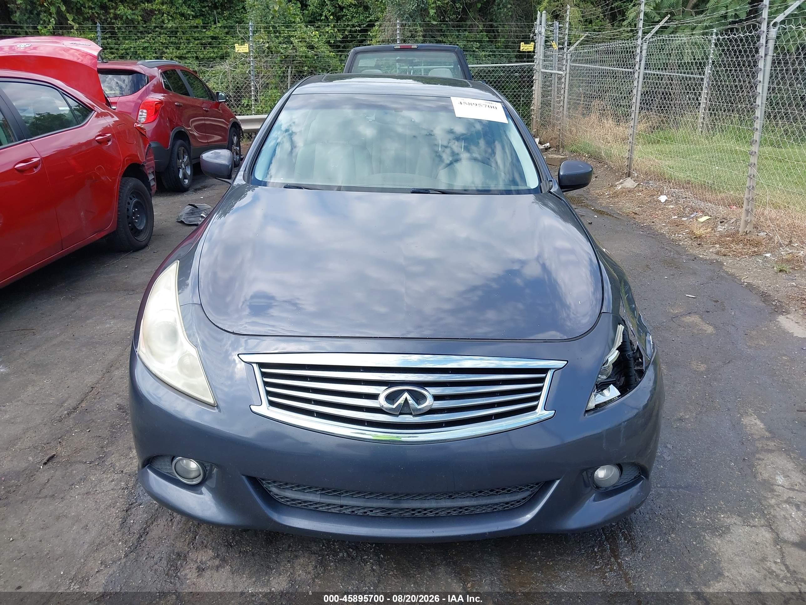 2012 Infiniti G37 Journey Gray vin: JN1CV6AP1CM930339