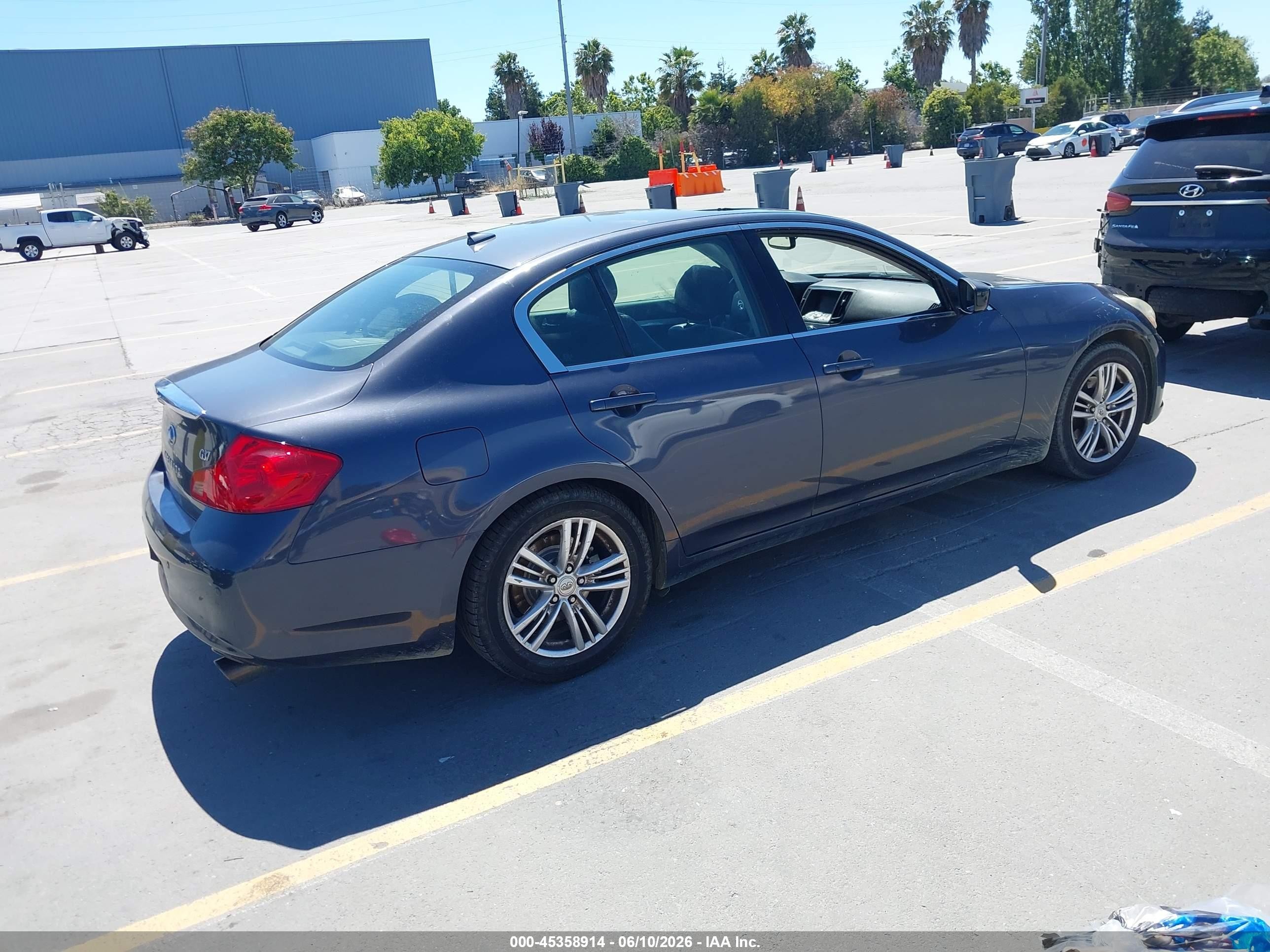 2012 Infiniti G37 Journey Gray vin: JN1CV6AP1CM930535