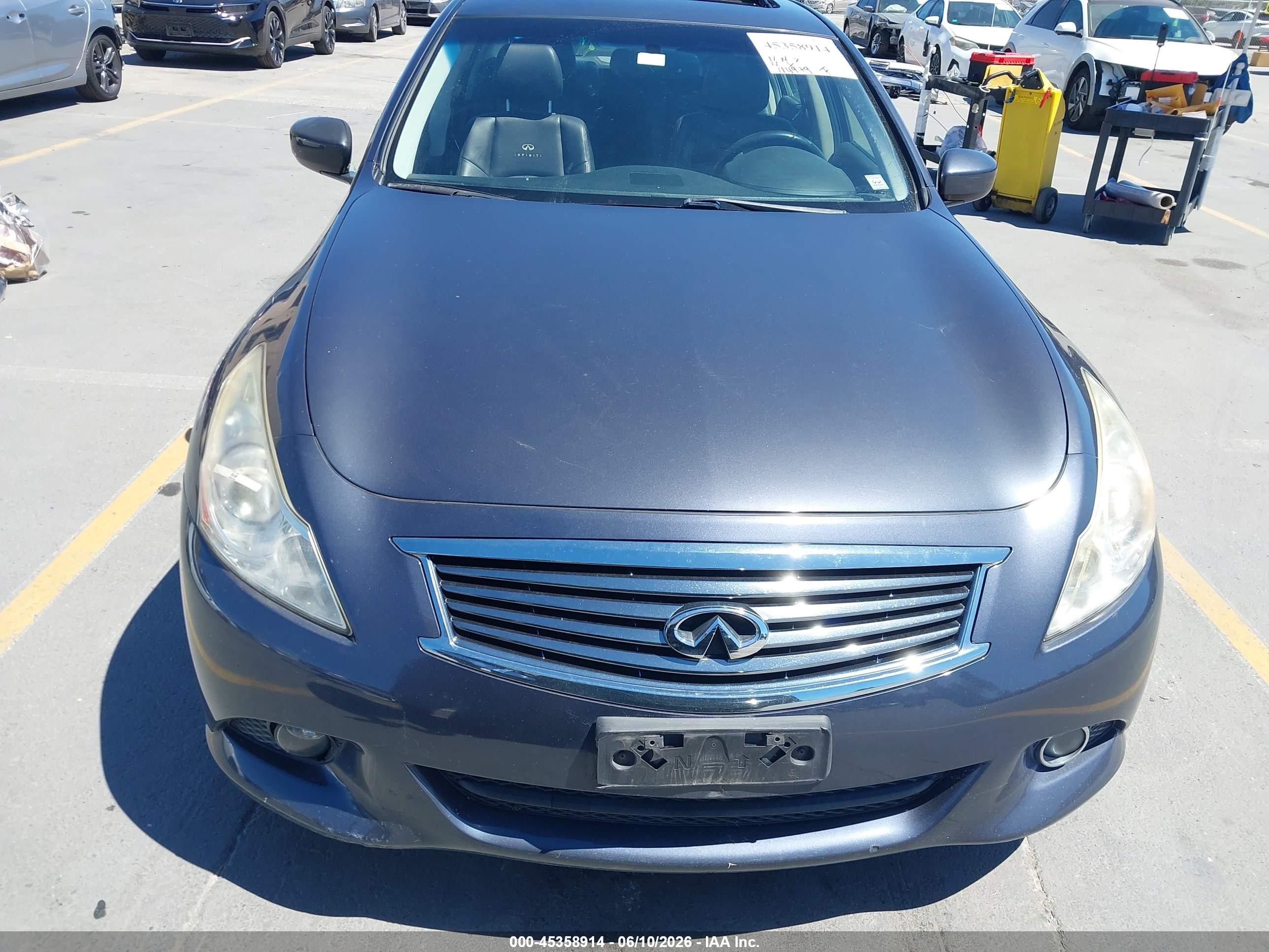 2012 Infiniti G37 Journey Gray vin: JN1CV6AP1CM930535