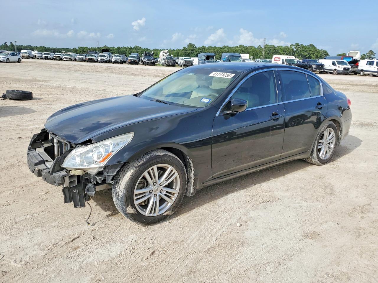 2013 Infiniti G37 Base Black vin: JN1CV6AP1DM303075