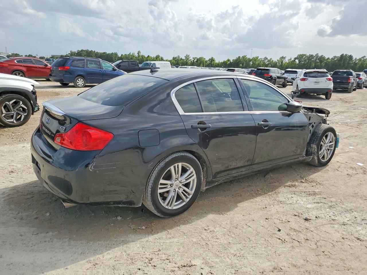 2013 Infiniti G37 Base Black vin: JN1CV6AP1DM303075