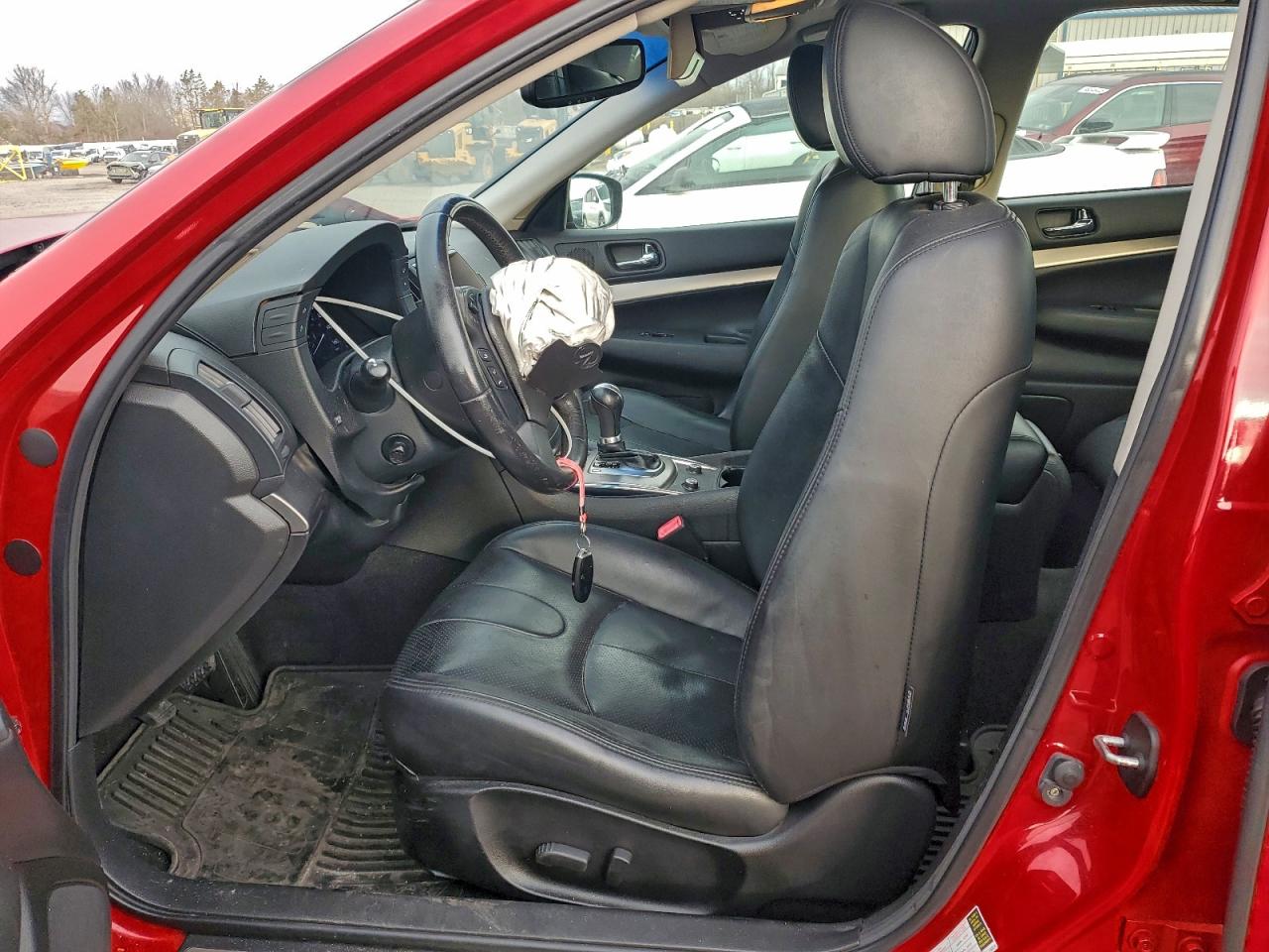 2013 Infiniti G37 Journey Red vin: JN1CV6AP1DM303643