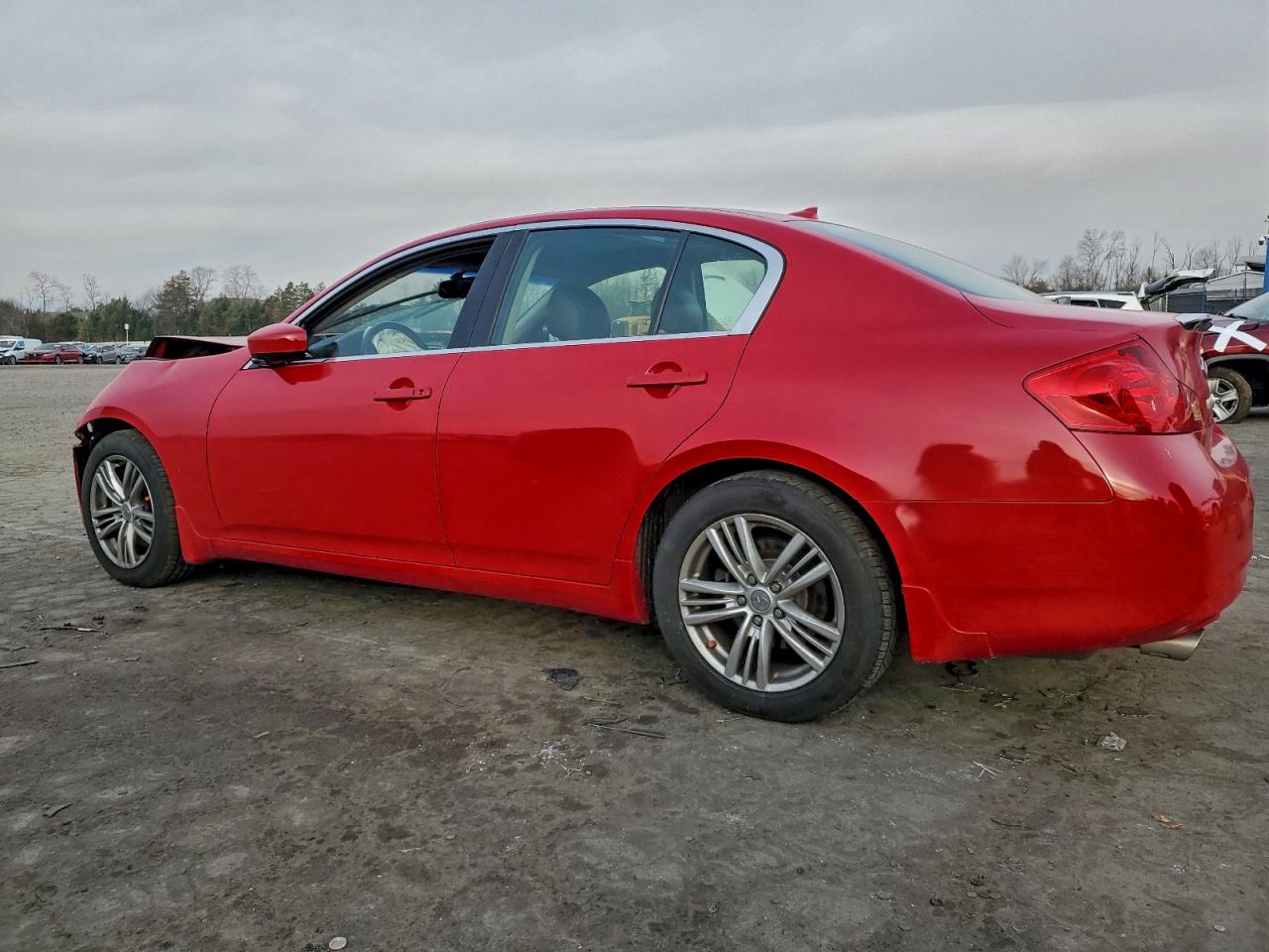 2013 Infiniti G37 Journey Red vin: JN1CV6AP1DM303643
