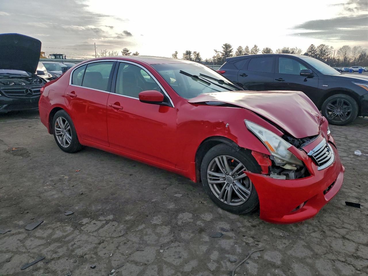 2013 Infiniti G37 Journey Red vin: JN1CV6AP1DM303643
