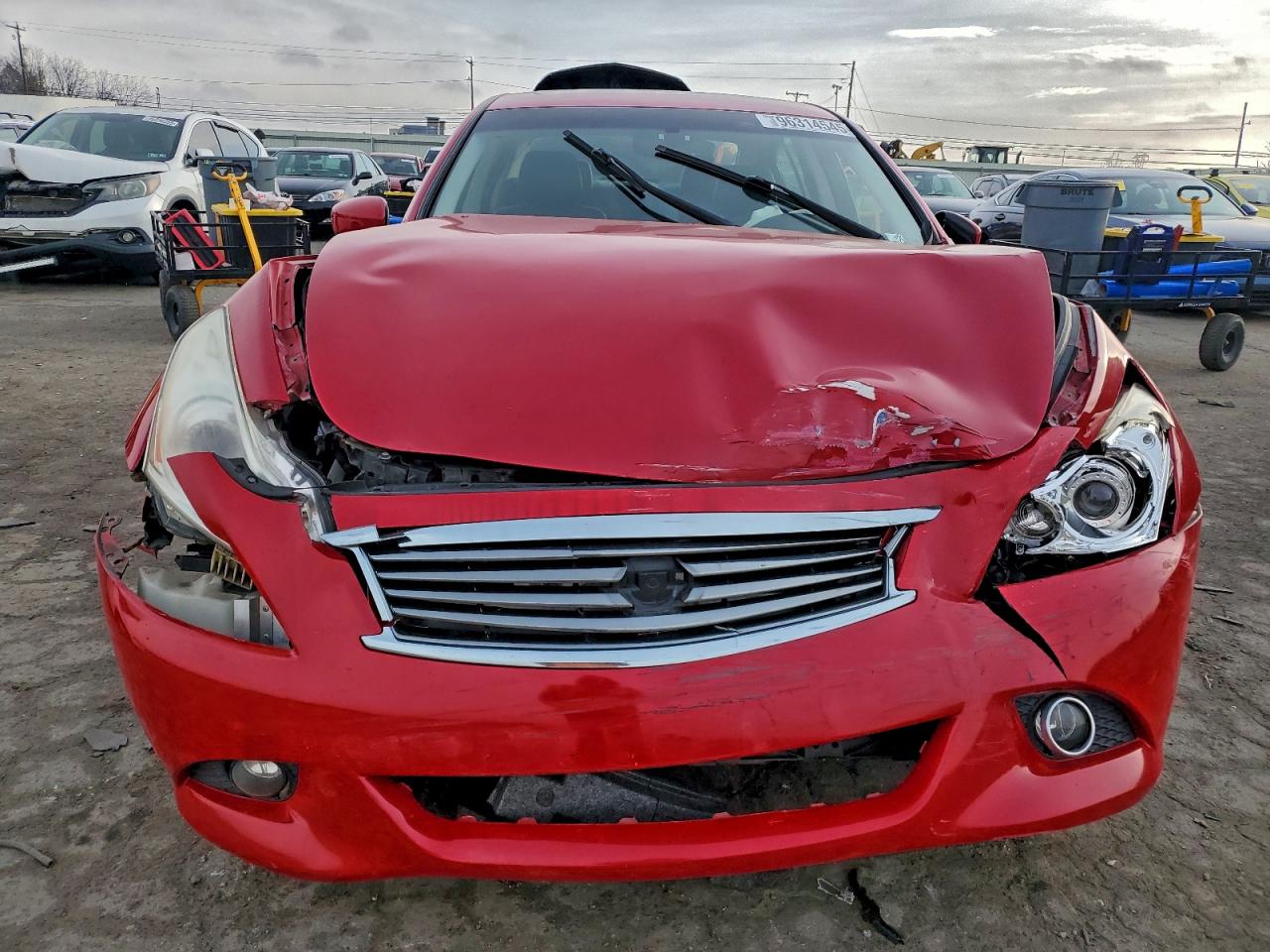 2013 Infiniti G37 Journey Red vin: JN1CV6AP1DM303643