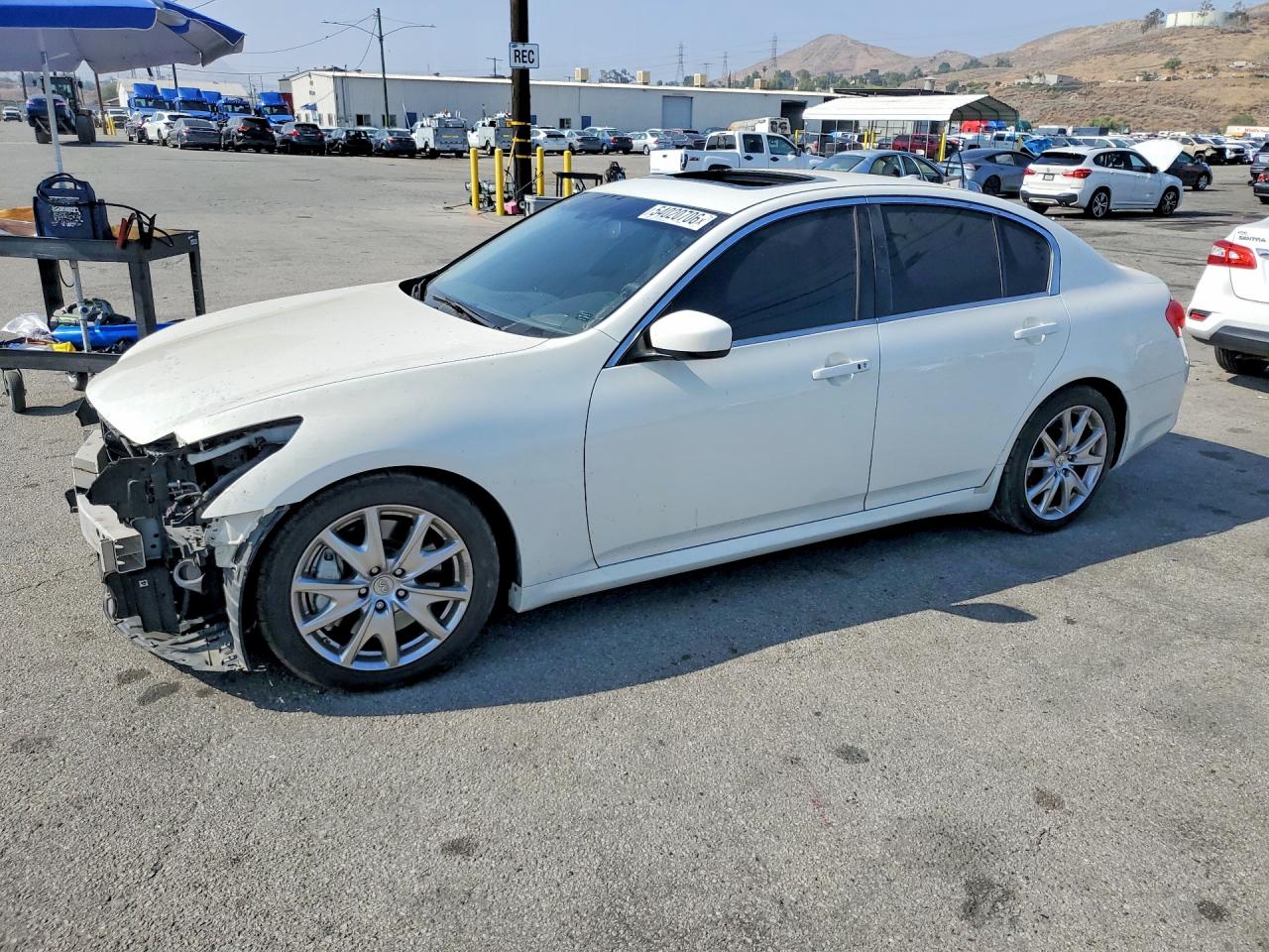 2013 Infiniti G37 Sedan Journey Белый vin: JN1CV6AP1DM711320