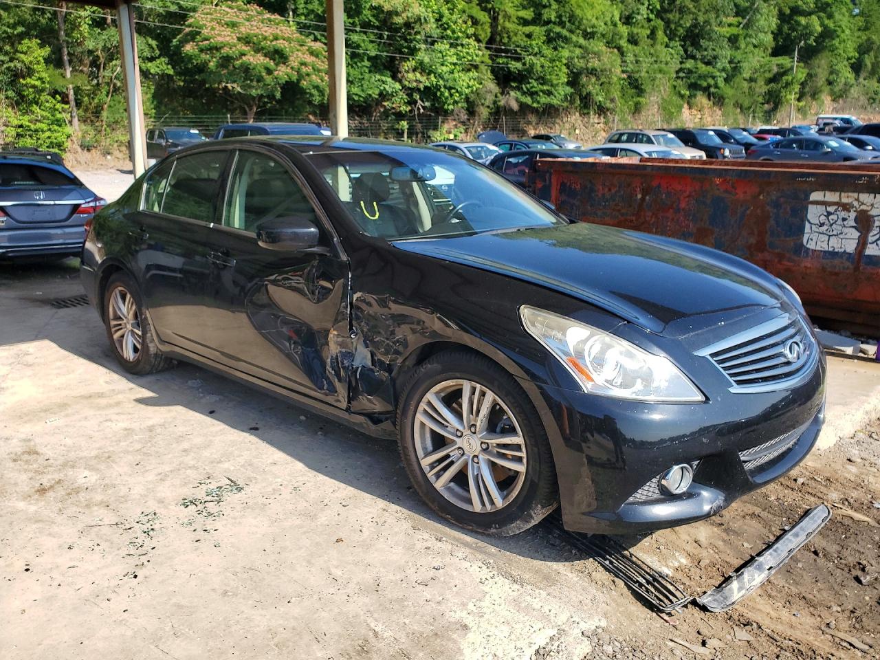 2013 Infiniti G37 Sedan Journey Черный vin: JN1CV6AP1DM715397