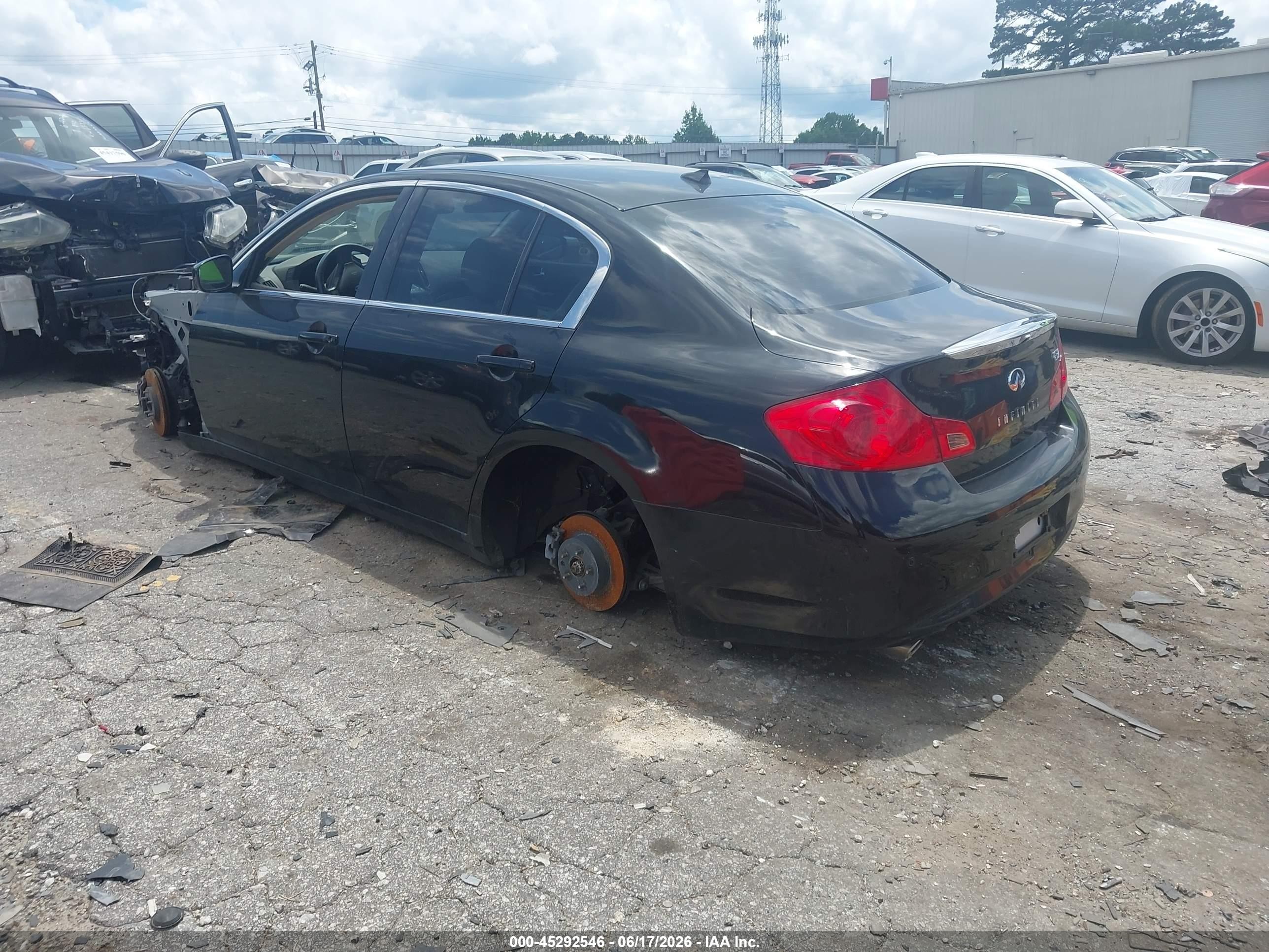 2013 Infiniti G37 Journey Черный vin: JN1CV6AP1DM720020