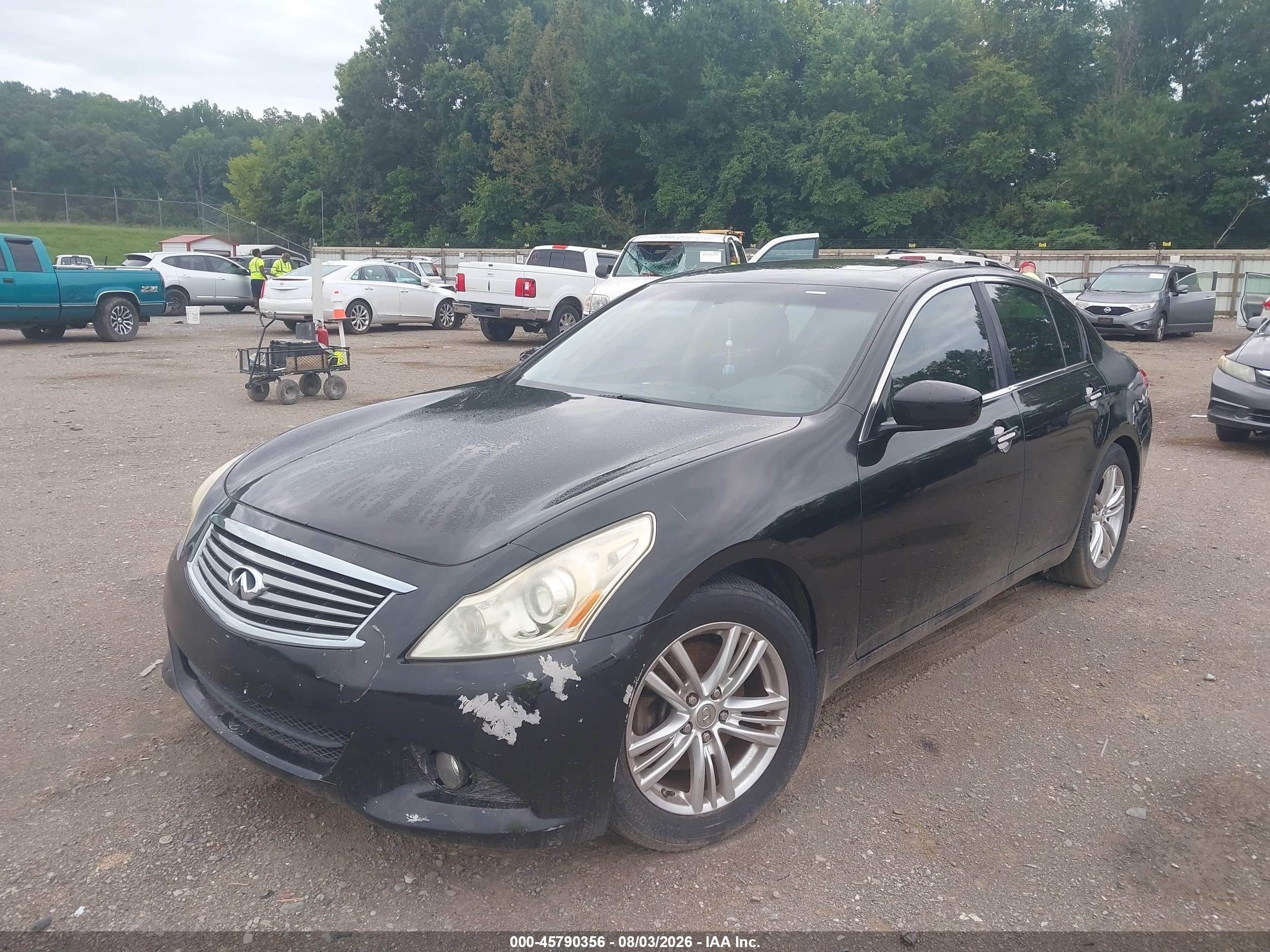 2013 Infiniti G37 Journey Black vin: JN1CV6AP1DM720910