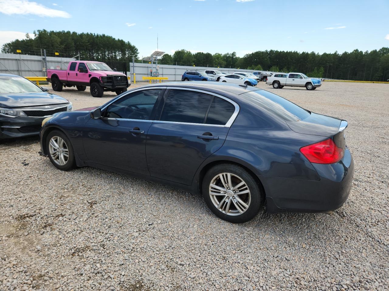 2010 Infiniti G37 Sedan Base Blue vin: JN1CV6AP2AM202025