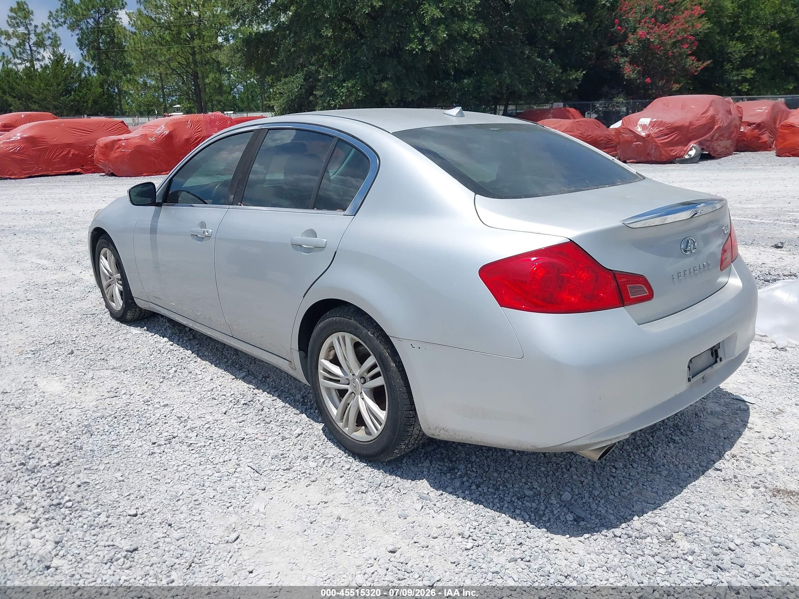 2010 Infiniti G37 Journey Silver vin: JN1CV6AP2AM402564