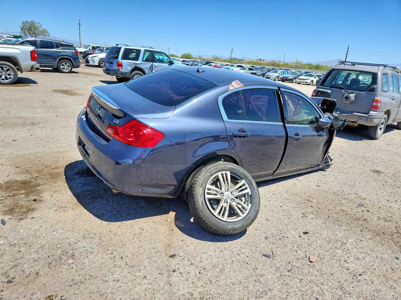 2011 Infiniti G37 Sedan Journey Charcoal vin: JN1CV6AP2BM300795