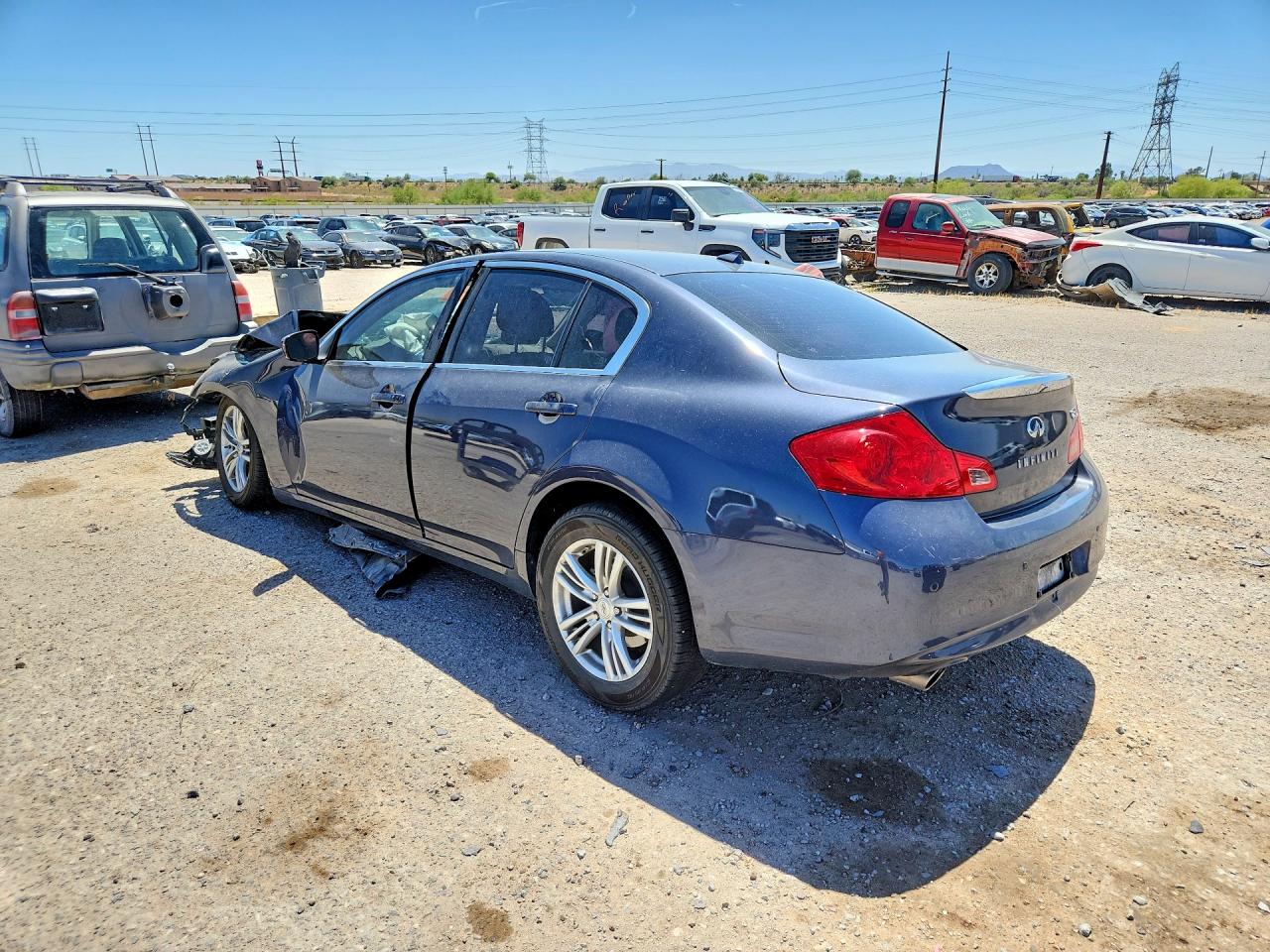 2011 Infiniti G37 Sedan Journey Charcoal vin: JN1CV6AP2BM300795