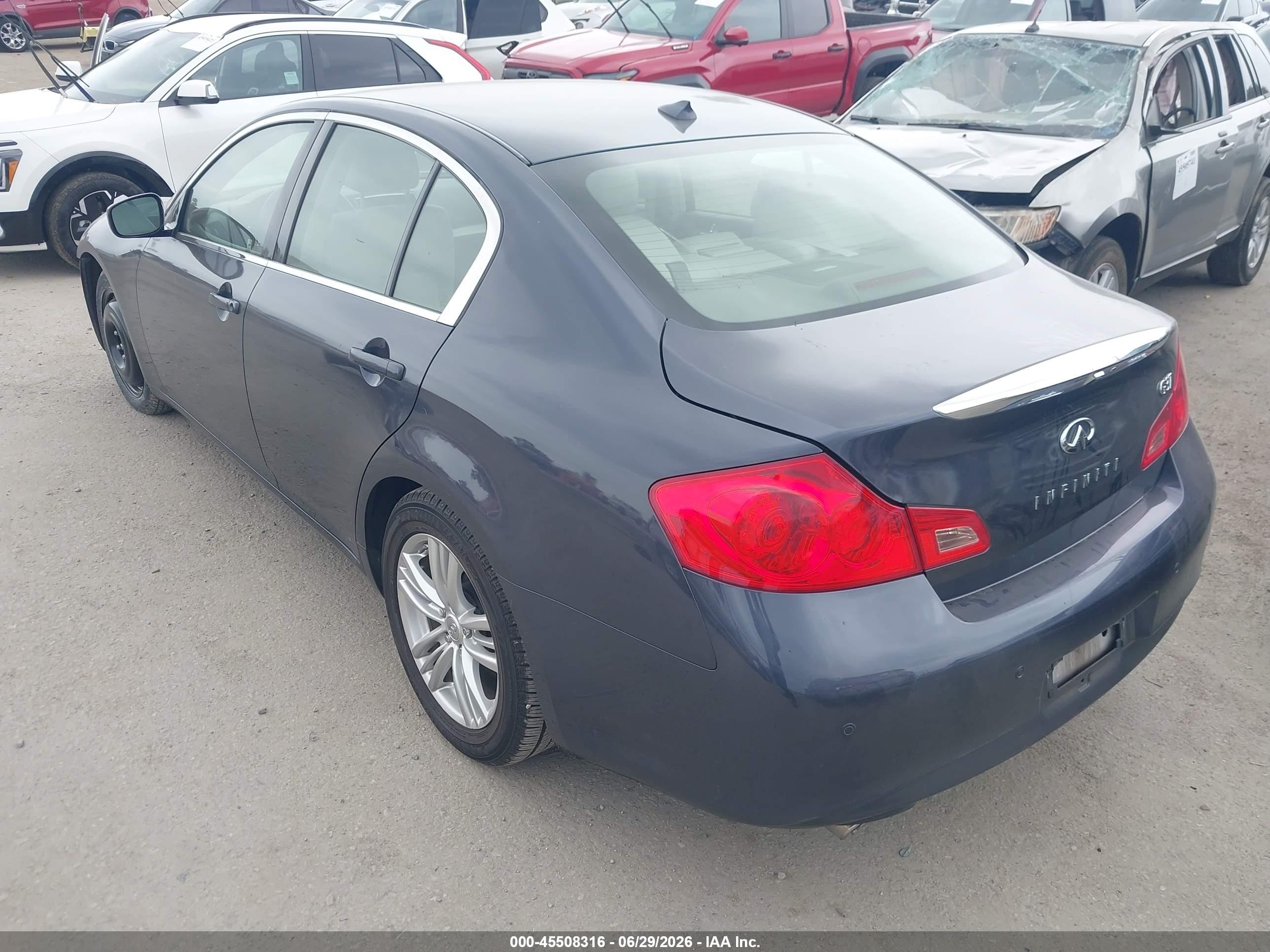 2011 Infiniti G37 Journey Gray vin: JN1CV6AP2BM303020